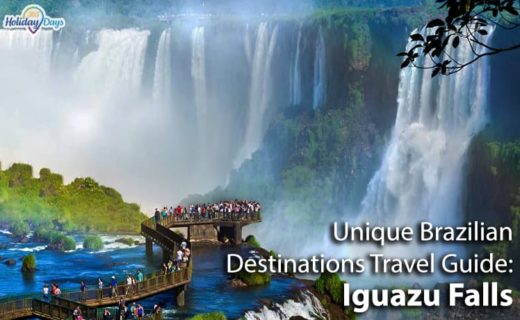 Iguazu Falls in Argentina & Brazil.