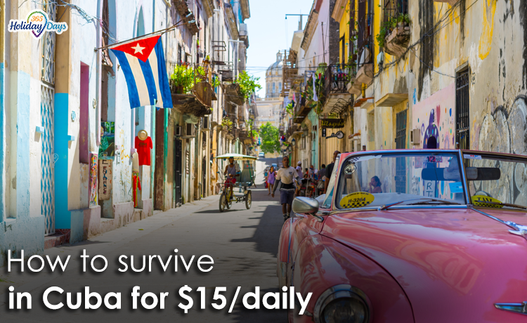 How to survive in Cuba for $15/daily