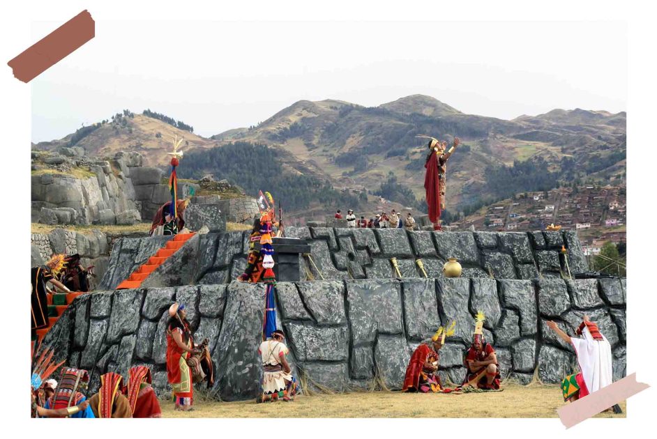 The Inti Raymi summer festival in Peru