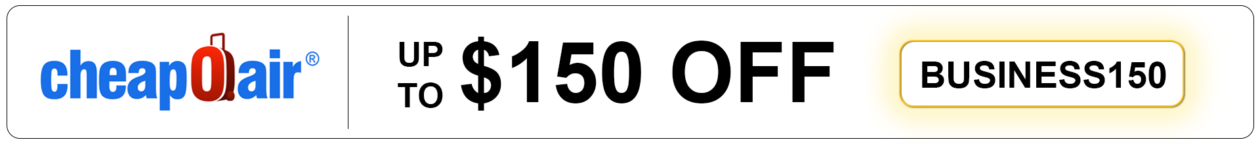 CheapOair $150 promo code