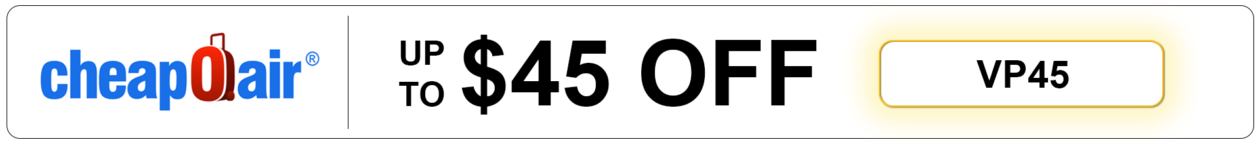 CheapOair package deals - $45 OFF